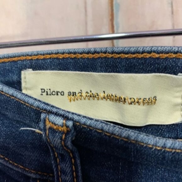 Anthroplogie Pilcro and the Letterpress No 27 TMP - Serif Queen Bee Jeans  Skinn - Picture 4 of 6